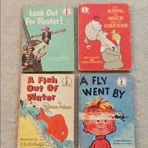 Vintage Beginner Reading books
